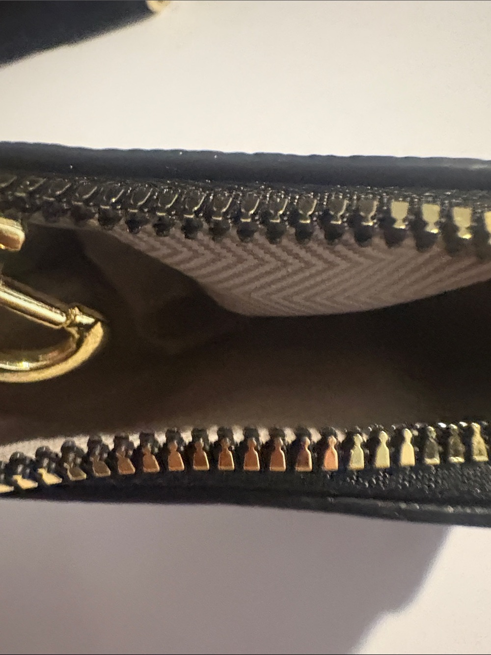 Coach Black Pebbled Leather Tote with Mini Pouch and Strap - Picture 5 of 11